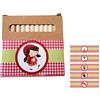 irpot Pastelli Gadget 10 Conf + Etichette Adesive per Festa a Tema (Scatola PD540, Cappuccetto Rosso)