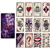 Fiestas GUiRCA Set di 12 carte jocker malvagio 11 x 20 cm