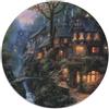 DHBANEIOK Cottage di montagna Jigsaw Puzzle Impossible 1000 Pezzi Decorazione Per La Casa. Giochi Rilassamento E Intelligence Per Adulti E Ragazzi Da 14 Anni 1000pcs (67.5x67.5cm)