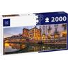 Lais Puzzle Canale Naviglio, Milano, Lombardia, Italia 2000 Pezzi Panorama