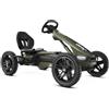 BERG JEEP Rally Cherokee by BERG | Go‑Kart a Pedali per Bambini | Soundbox Race Integrata | LED‑Luci e Indicatori | Sospensioni Off‑Road | Sterzo Reattivo | Sedile Regolabile | Pronto per il Fuoristrada