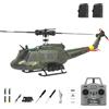 RCXTechPro RC ERA C032 UH-1 Huey Elicottero 1/48, 6 CH 2,4 G, giroscopio stabilizzato senza barra, posizionamento ottico, atterraggio con un tasto - Batteria RTF/2