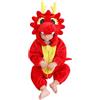 Generico Costume Dinosauro Bambino CostumeVestito carnevale costume da dinosauro per bambino Bambina Body Pagliaccetto Tutina Bebè Vestito Carnevale Halloween Feste
