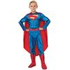 Rubie's IT881367-L - Superman Deluxe Costume, con Muscoli, Taglia L