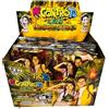 abj Box da 18 BUSTINE Personaggio con Scenario + 1 BUSTINA di Figurine Me Contro Te Missione Giungla DIRAMIX