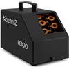 BeamZ B300 - Macchina per bolle per feste, ventilatore potente, doppia ruota, facile da trasportare, telecomando, serbatoio 700 ml