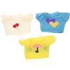 Milisten 3pezzi Abbigliamento Per Orsacchiotto Magliette Per Giocattoli Morbidi Include Accessori Per Giocattoli Creativi e Immaginativi