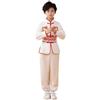 Generico Vestito Cinese Bambino Ragazzi Ragazze Top + Pantaloni + Cintura Formazione Uniformi Arti Tradizionali Wing Chun Vestiti Carnevali per Bambini Bambine 3-18 Anni