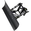 JOYSOG RC Spazzaneve per 1/18 TRX4M Bronco Defender RC Crawler Alluminio Pala da Neve Lama Aggiornamenti Parte (nero)