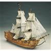 Mantua Models Black Falcon Pirate Ship 1/100th Scale Model Ship Kit 768