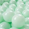 KiddyMoon 50 Palline/7Cm Palline Morbide Colorate Per Piscina Bambini Fatto In EU, Menta