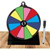 Générique Ruota Prezzo,Ruota Della Fortuna Colorata per Gioco - Rotante Multifunzione Da Tavolo per Carnevali Feste Eventi Professionali Fiere
