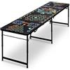 CampFeuer Tavolo da Beer Pong | Tavolo multigioco Pieghevole 6 in 1 | Set da Gioco per Bere | Tavoli da Pong per Birra