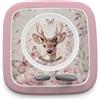 yabaduu Pellicola Protettiva Compatibile con Toniebox 2 Accessori vestibilità Perfetta Custodia Protettiva autoadesiva con Design AntiGraffio per Bambini Y015 (01 Capriolo, con Nome)