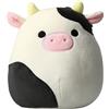 Squishmallows Peluche ufficiale Kellytoy 19,1 cm Squishy peluche animale (Connor Cow)