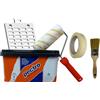 PECTRO Pittura bianca antiumidità 6,6kg (4L) - con rullo, pennello, griglia e na