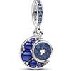 Pandora Funkelnder Drehender Mond Charm-Anhänger 792979C01 Pendente