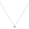 Morellato Collana da donna in argento 925‰ riciclato con pietra colorata, collezione TESORI ETERNI
