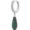 Brosway Orecchino Singolo Donna in Argento e Life Green | Collezione Fancy - FLG119