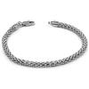 Damiano Argenti Bracciale in Argento Sterling 925 Maglia Pop Corn Argento