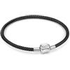 GNOCE Charm Bead Bracciale Di Base Rosso Con 2 Pezzi Bracciale Con Ciondoli Per Ragazze Adolescenti Gioielli Da Donna San Valentino Regalo Per La Festa Della Mamma (19, Nero)