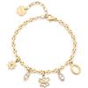 Brosway Bracciale Donna in Acciaio e Cristalli con Simbolo Fiore | Collezione Chakra - BHKB252