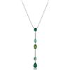 Brosway Collana Donna, Collana Girocollo in Argento e Life Green | Collezione Fancy - FLG150