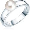 Valero Pearls Anello di perle da Donna in Argento Sterling