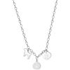 S'Agapõ Collana Girocollo Donna, Collana Donna in Acciaio | Collezione Happy - SHAR07
