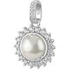 Brosway Charm Donna in Argento e Infinite White/perle | Collezione Fancy - FIW133
