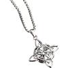 GZHENGZG Collane da uomo e gioielli da donna Collana con ciondolo nodo da strega per uomini e donne Collana con ciondolo casual classico Regali di gioielli Regalo di tendenza di moda