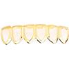 .iced-out. Grillz - oro - Taglia unica - Hollow Bottom