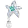 LES FOLIES DI PAOLA GRIECO Charm Stella Marina Perla Bianca Oceano Mare Estate ciondolo pendente in argento 925 - Les Folies per Pandora