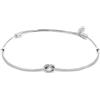 Generico Bracciale Unisex Marlù 25BR0002-S con nodo catena foxtail Silver