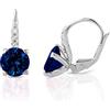 inSCINTILLE Orecchini Donna in Argento 925 Rodiato con Punto Luce in Zirconia Cubica | Orecchini a Monachella Eleganti, Anallergici, Made in Italy