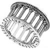 Ellius Jewelry Ellius Anello Donna Gioielli Colonne Misura 14 Sportivo cod. R086/14/RV