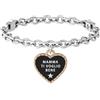 KIDULT Bracciale Kidult in Acciaio Cuore | Mamma Ti Voglio Bene - Family - 731942