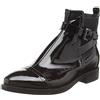 Geox Donna Brogue C - Stivaletti Donna, Nero (Blackc9999), 35 EU