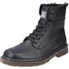 Rieker 31602, Stivali alla Moda Uomo, Nero, 45 EU