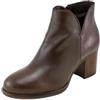 IGI&Co 8699022 Giusy - Tronchetti Tacco Medio in Pelle Testa di Moro 38