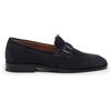 Nero Giardini I302930UE Mocassini Mono Fibbia Uomo in Camoscio - Blu 40 EU