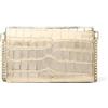 Michael Kors Borsa a tracolla da donna Jet Set Medium con catena e patta oro pallido M