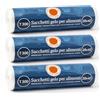 BAKAJI Set 3 Rotoli Sacchetti Freezer per Alimenti in Plastica 900 sacchi (3 x 300) Congelare e Conservare Cibo da Congelatore e Frigo in Plastica Salva Freschezza Super Resistenti (28 x 42 cm)