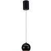 V-TAC Lampadario a Sospensione LED 8.5W - Design Moderno ed Elegante - Lampada a Sospensione da Soffitto in Metallo per Salotto, Cucina, Camera, Sala da Pranzo, Casa - Nero - Luce Bianca Calda