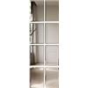 BD ART Specchio adesivo sfaccettato 8 pezzi 21 x 30 cm - Specchio decorativo da parete con taglio sfaccettato - piastrelle autoadesive senza foratura - Specchio a corpo intero per porta e armadio