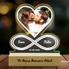 SBUGATTA|lampada personalizzata con Foto,Pensiero Anniversario per Lui,Regali Personalizzati,o Fidanzata,Regalo Personalizzato, per Lei,Regalo Fidanzata,Foto Personalizzata Idea Regalo