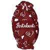 Russo Tessuti Porta Sacchetti Dispenser Buste Portasacchetti Cucina Cuori Lucy Grigio Rosso -Rosso