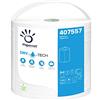 Papernet Bobina Industriale Dry Tech 407557 | Carta Asciugatutto 2 veli Assorbente per Pulizia | Compatibile con Dispenser 406973 e 403363 | 3 rotoli per 400 strappi 23x38 cm | lunghezza rotolo 152 m