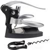 Gearmax® Cofanetto del sommelier: Bar Craft Connoisseur Set cavatappi a leva per amanti del vino e sommelier