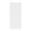 vidaXL Tenda Plissettata Bianca 60x100 cm Larghezza Tessuto 59,4 cm, Tenda per Finestra Plissettata, Tenda Plissettata, Tenda a Fisarmonica